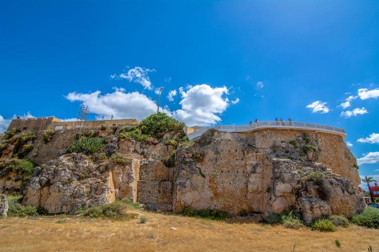 Het fort van Santa Catarina in Portimão, Portugal