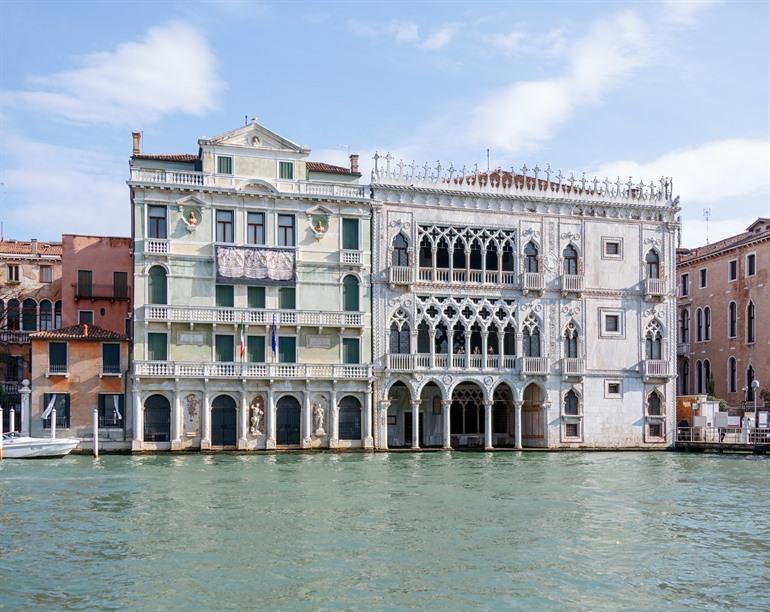 Het gouden huis van Ca d’ Oro in Venetië
