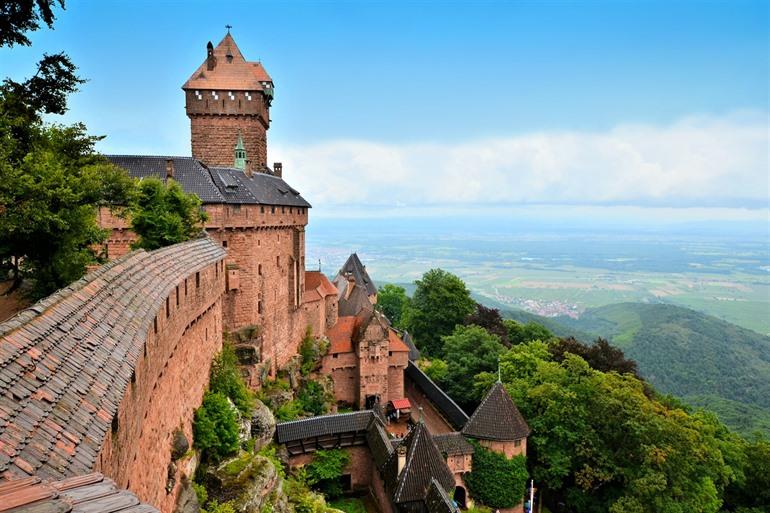 Het kasteel van Haut-Koenigsbourg