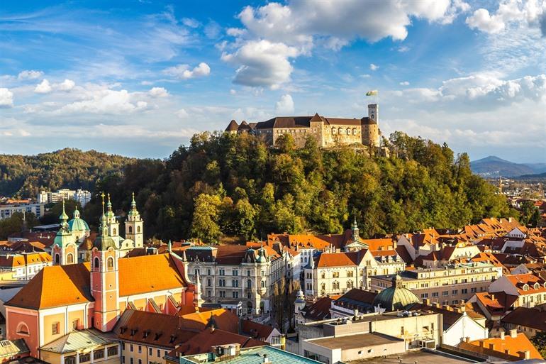 Het Kasteel van Ljubljana