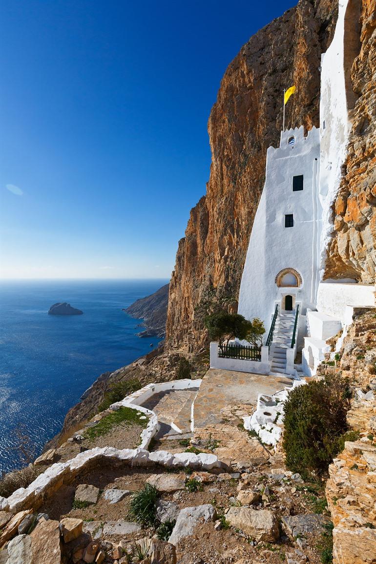 Het klooster van Panagia Hozoviotissa, Amorgos