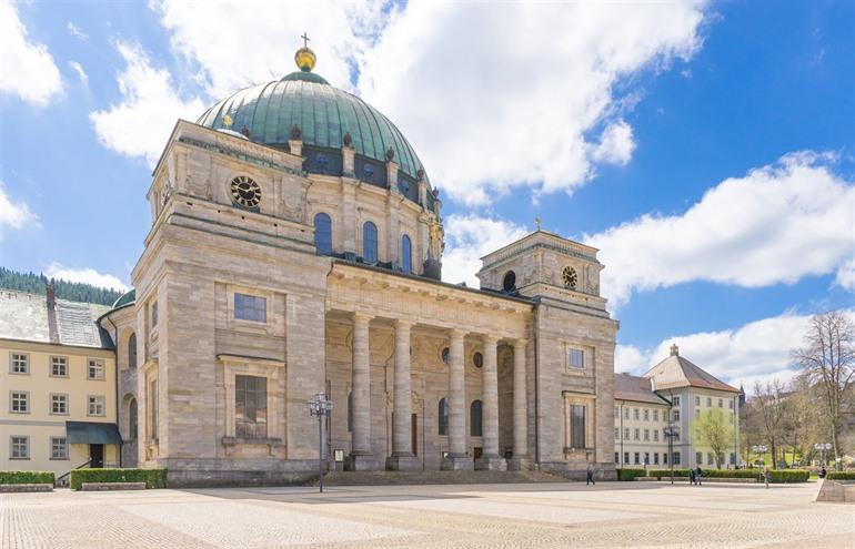 Het klooster van Sankt Blasien