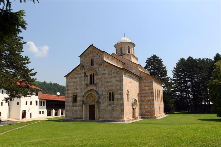 Het klooster van Visoki Dečani