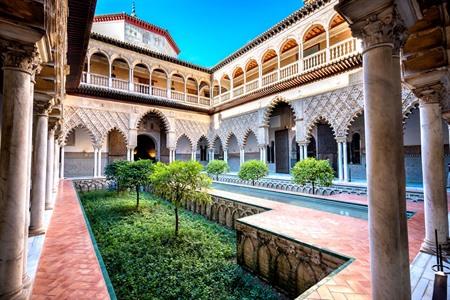 Het koninklijke paleis Alcázar