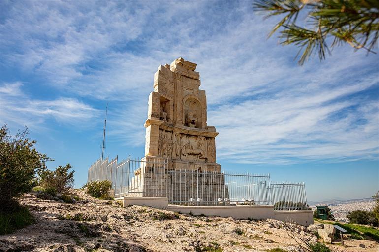 Het monument van Philopapou, Athene