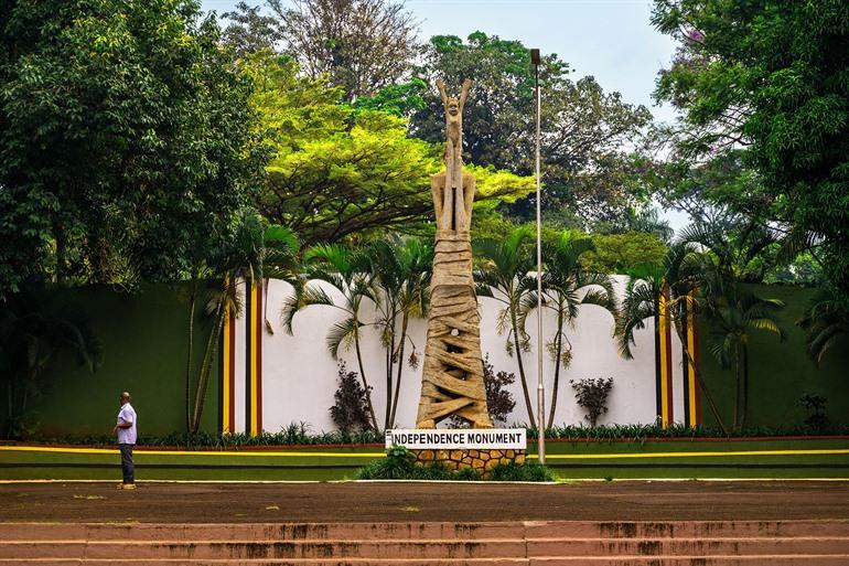 Het Oeganda Onafhankelijkheidsmonument, Kampala