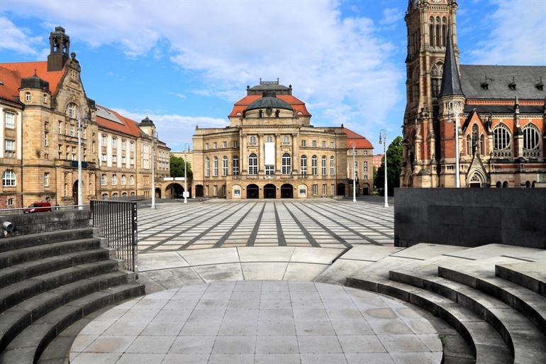 Het operahuis van Chemnitz