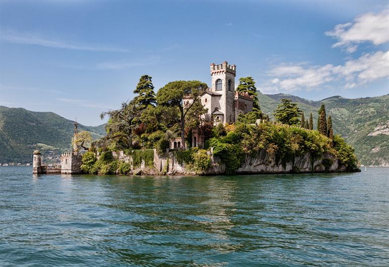 Het pittoreske Isola di Loreto, Noord-Italië