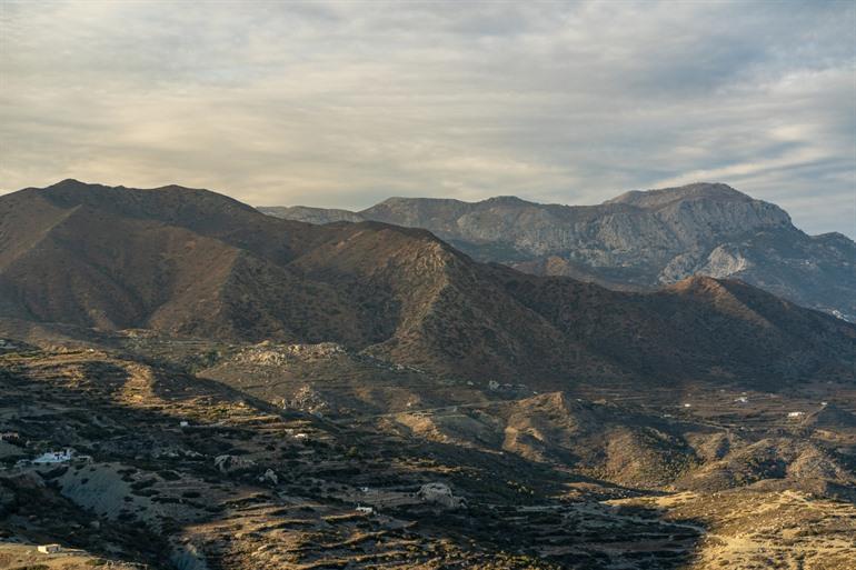 Het prachtige landschap van Pigadia tot Menetes