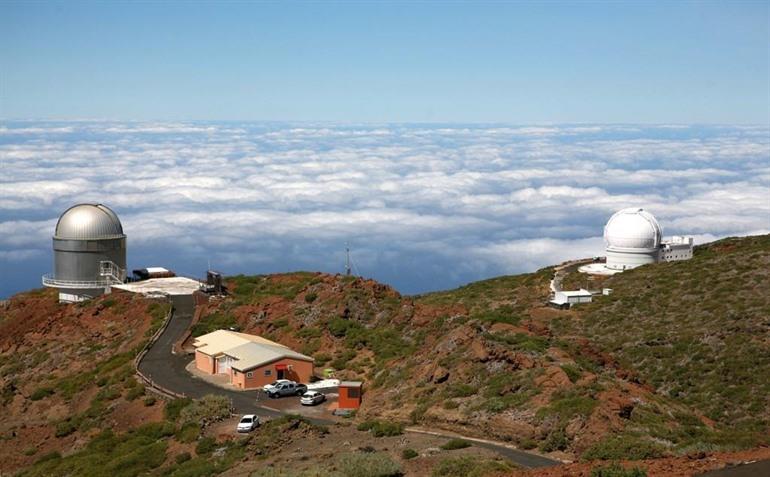 het Roque de los Muchachos Astronomisch Observatorium