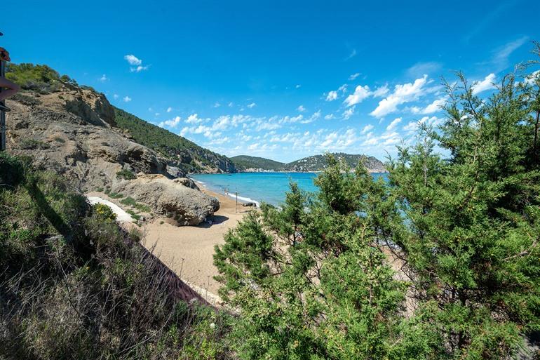 Het rustige Aigües Blanques, Ibiza