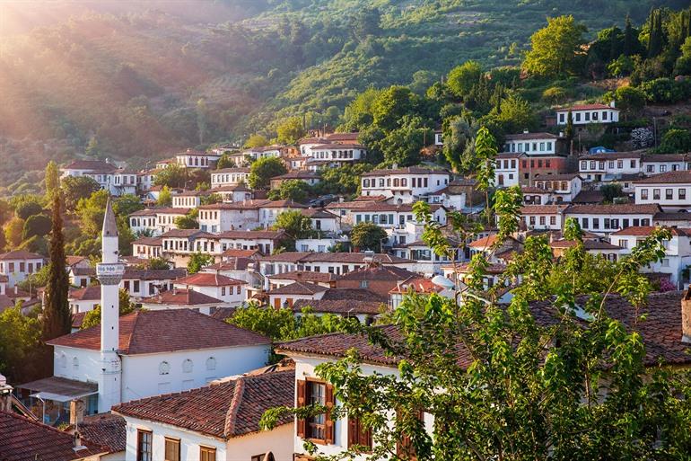 Het rustige dorpje Şirince, Turkse Riviera