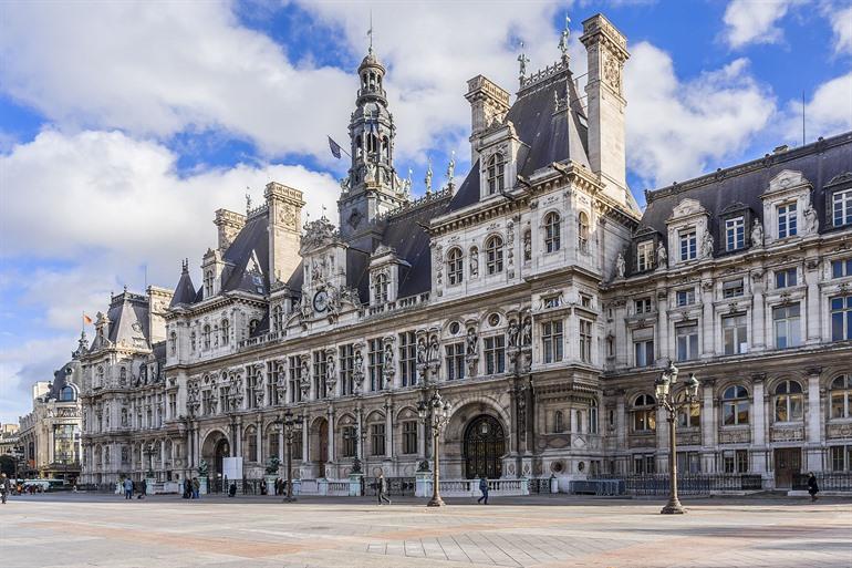 Het stadhuis van Parijs bezoeken