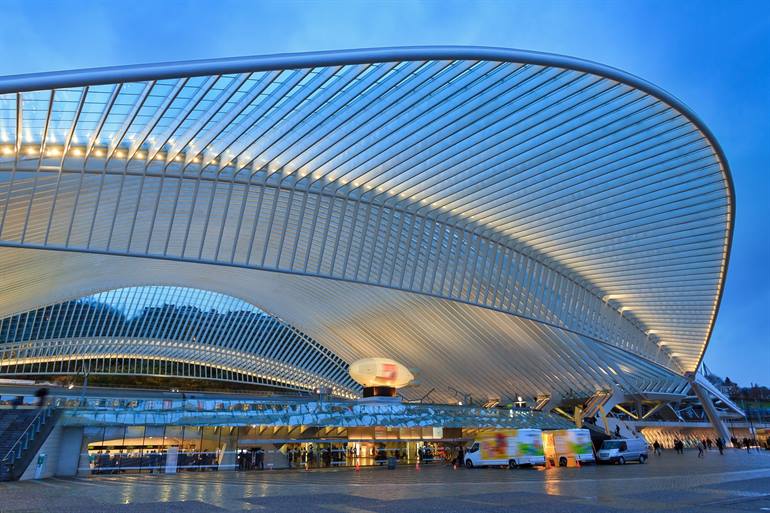 Het station Luik-Guillemins