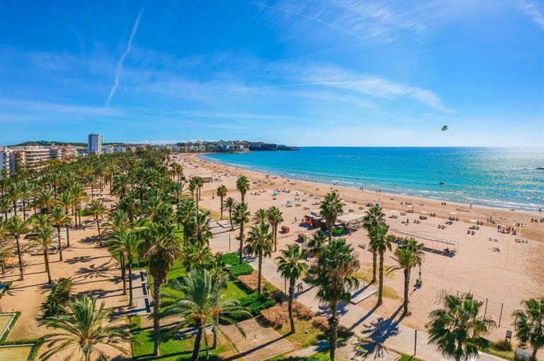 Het strand van Salou