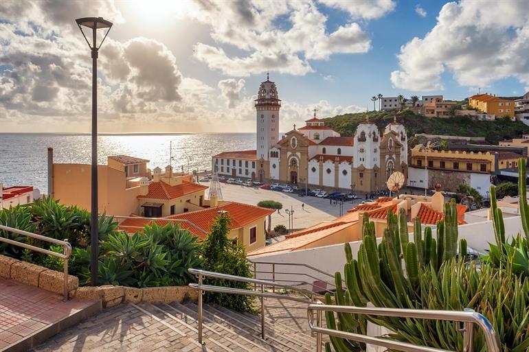 Het vissersdorpje Candelaria, Tenerife