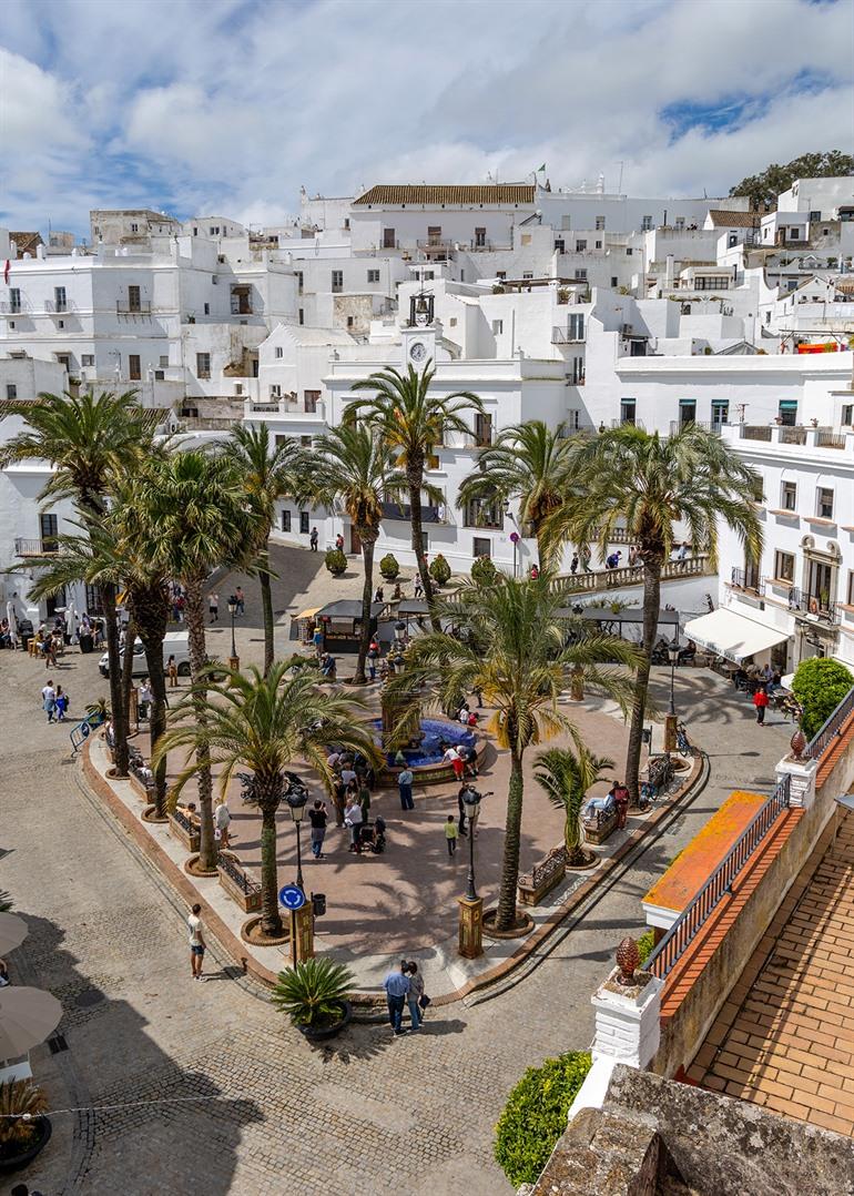 Het witte heuveldorpje Vejer de la Frontera