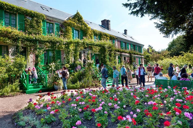 Het woonhuis van Claude Monet, Giverny