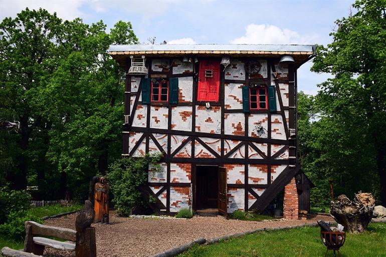 Hexenhaus bij Hexentanzplatz in Thale, Harz
