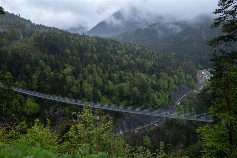 Highline 179 brug in Oostenrijk