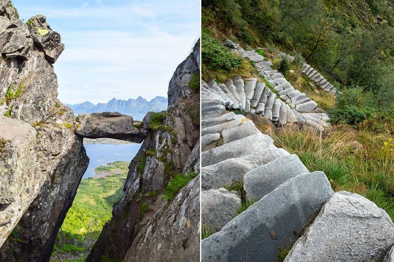 Hike naar de Djevelporten, Noorwegen