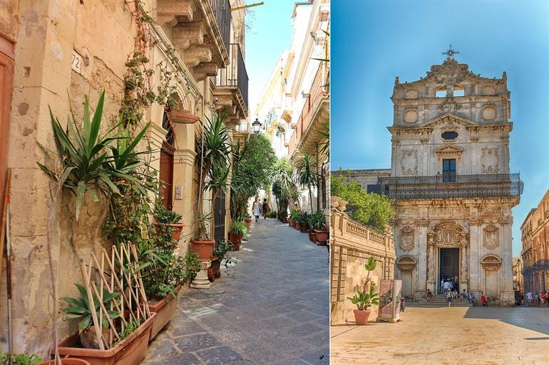 Historische centrum van Syracuse, Sicilië