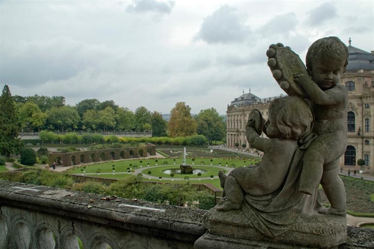 Hofgarten in Würtzburg, Beieren