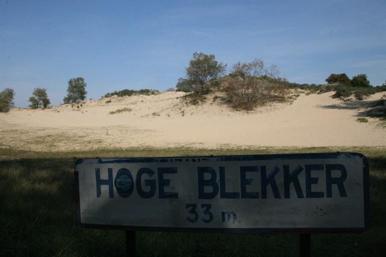 Hoge Blekker duinwandeling