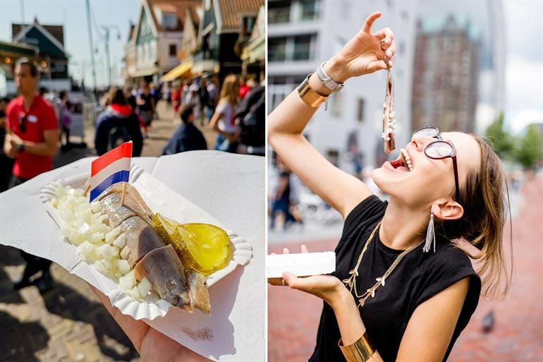 Hollandse Nieuwe proeven in Nederland