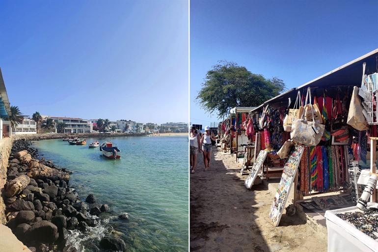 Hoofdstad Sal Rei bezoeken op Boa Vista