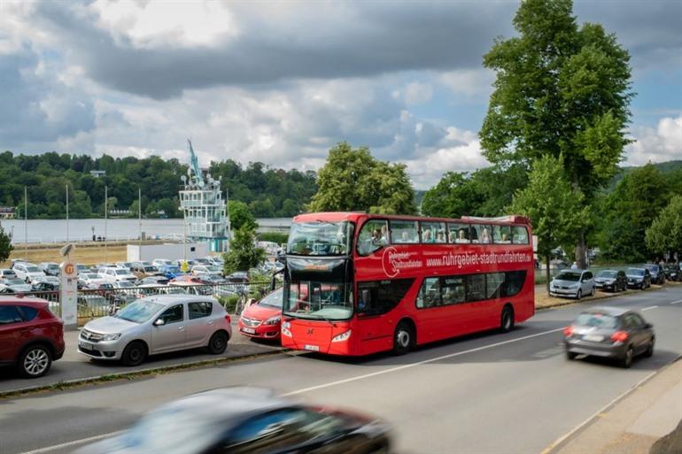 Hop-on Hop-off bussen in Essen