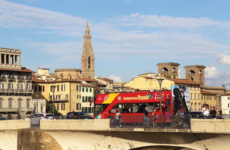 Hop-on Hop-off bussen in Firenze