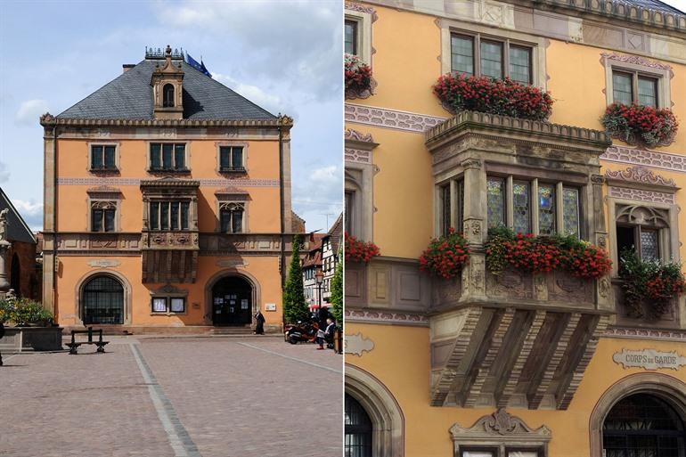 Hôtel de Ville d'Obernai bezoeken, Elzas