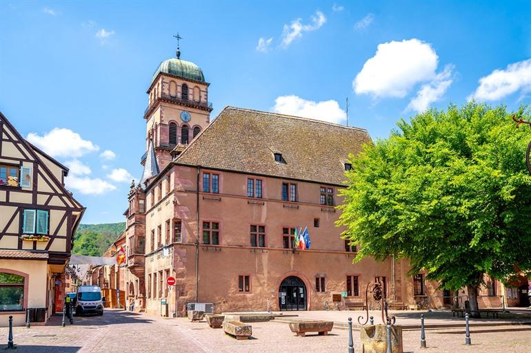 Hôtel de ville de Kaysersberg bezoeken, Elzas