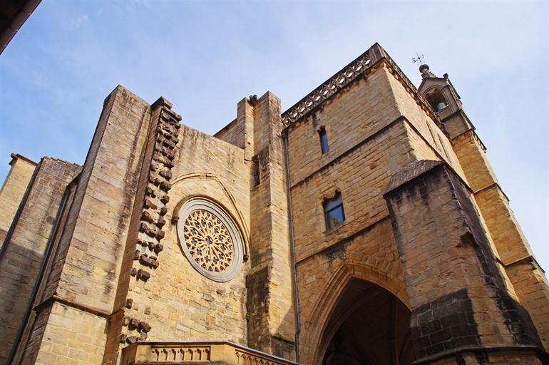 Iglesia de Vicente in San Sebastian, Spanje