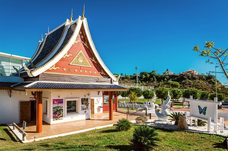 Ingang van het Butterfly Park