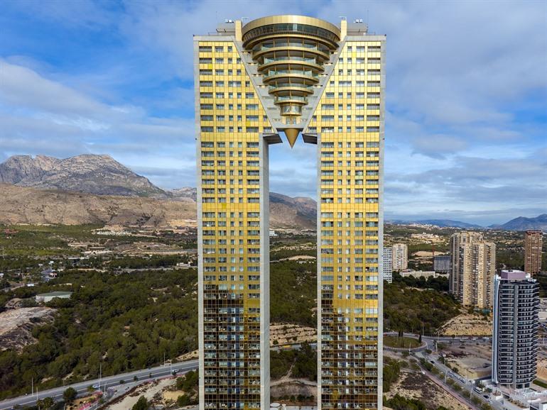 Intempo, een iconische wolkenkrabber in Benidorm