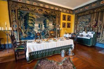 Interieur van het kasteel van Český Krumlov