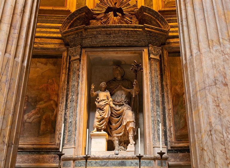 Interieur van het Pantheon, Rome