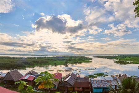 Iquitos, stad aan de Amazone in Peru