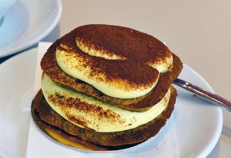 Italiaans dessert Tiramisu, Treviso