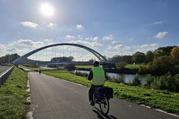 Jaagpad richting Kortrijk