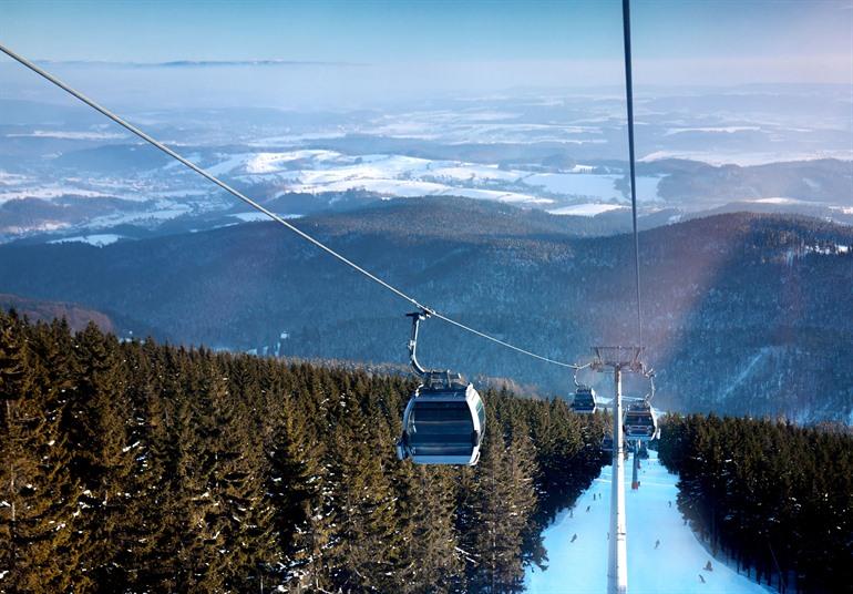 Janské Lázně, langste sleeproute van Tsjechië