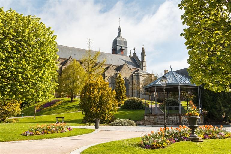 Jardin Public de Fougères, Bretagne