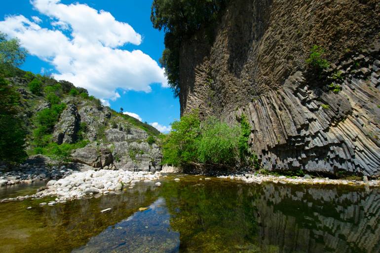 Jaujac in de Ardèche