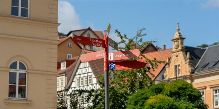 Je kan alle kanten op in Eisenach