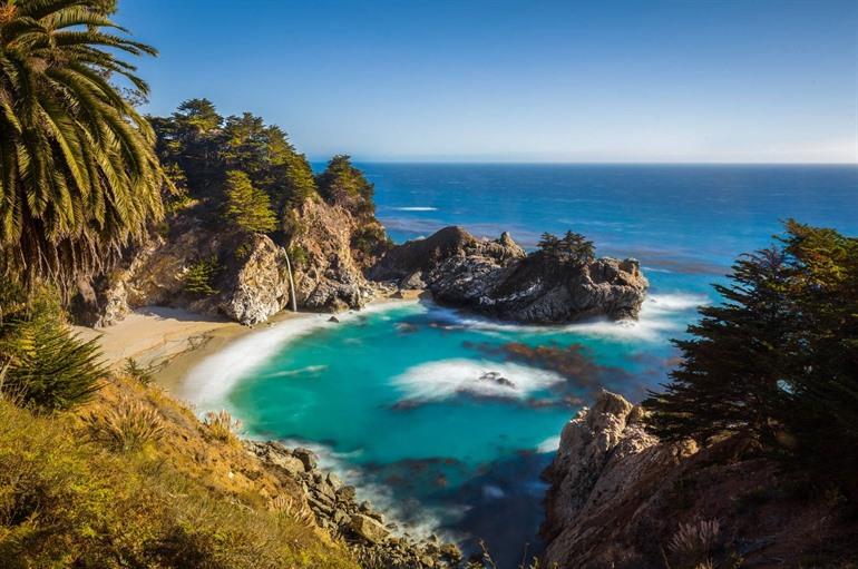 Julia Pfeiffer Burns State Park bij Big Sur