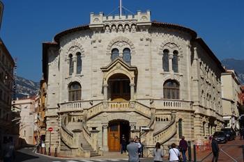 Justitiepaleis in oude stad Monaco
