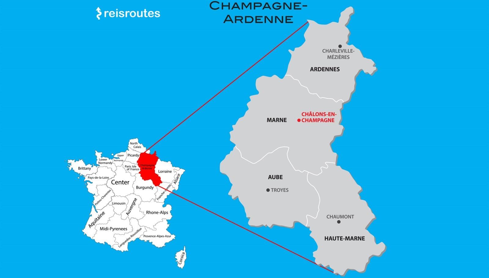 Champagnestreek bezoeken met de auto? Tips & info over de Champagne regio