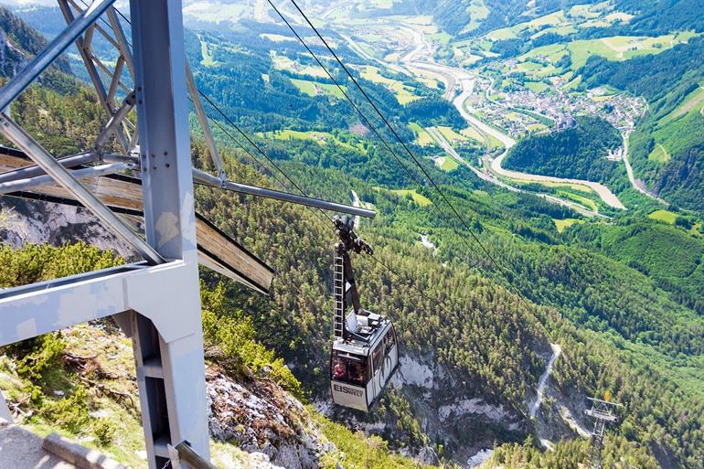 Kabelbaan naar de Eisriesenwelt, Werfen